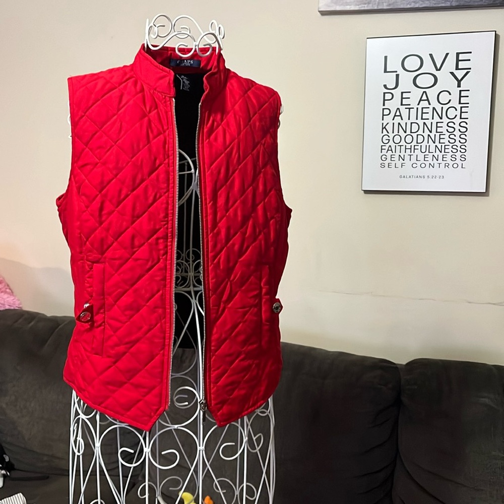 Chaps red vest